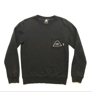 Poler Black Sweatshirt - Small